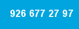926 677 27 97 926 677 27 97